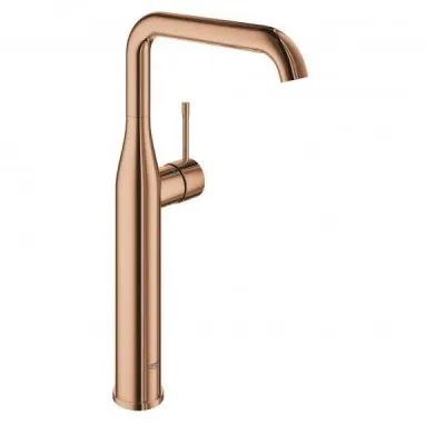 Baterie lavoar Grohe Essence 32901DA1, 3/8, monocomanda, marimea XL, evacuare push to open, lucios, Warm Sunset