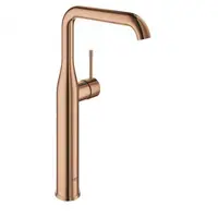 Baterie lavoar Grohe Essence 32901DA1, 3/8, monocomanda, marimea XL, evacuare push to open, lucios, Warm Sunset