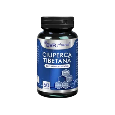 Ciuperca Tibetana, 60 capsule, DVR Pharm