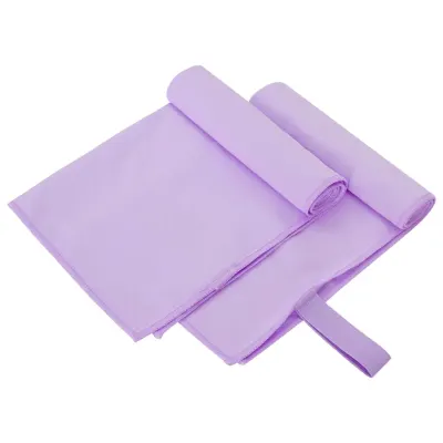 vidaXL Prosoape Sport 2 buc. Violet 50 x 30 cm