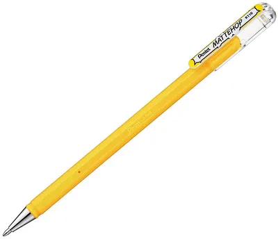 Pentel Mattehop Roller - Galben, 1,0 mm