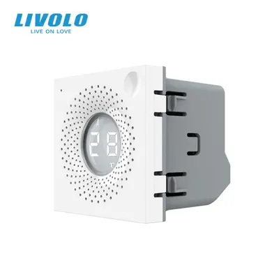 Modul senzor de temperatura si umiditate, control din aplicatie, ZigBee Auriu