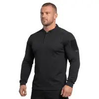 Bluza Tactica Pentagon Squad Force Rugby Shirt - NEGRU / XL-3XL