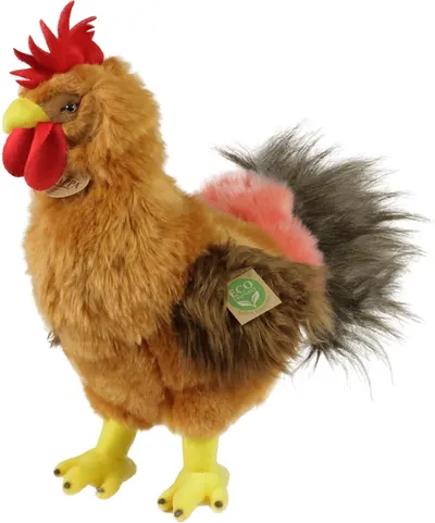 Jucărie de pluș Rappa - Cocoş, 33 cm