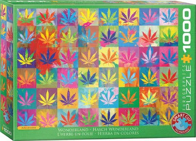 Puzzle Eurographics din 1000 piese - Țara Minunilor