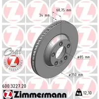 Disc frana ZIMMERMANN 600.3227.20