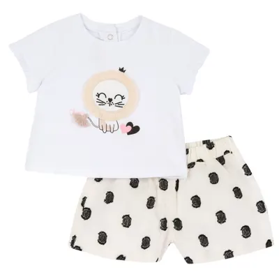 Costumas tricou si pantaloni Chicco, Bej, 73788-66MFCO