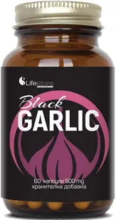Black garlic, 500 mg, 60 capsule, Lifestore