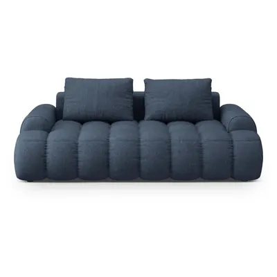 Canapea albastru-închis 200 cm Linz – Cosmopolitan Design