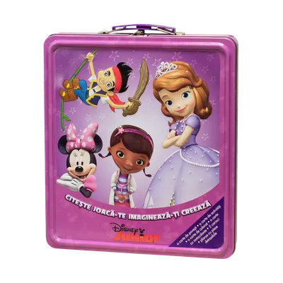 Citește. Joacă-te. Imaginează-ți. Creează. Disney Junior. Cutie cadou