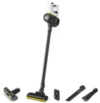 Aspirator vertical Karcher - VC 4 Cordless myHome Pet, alb/negru