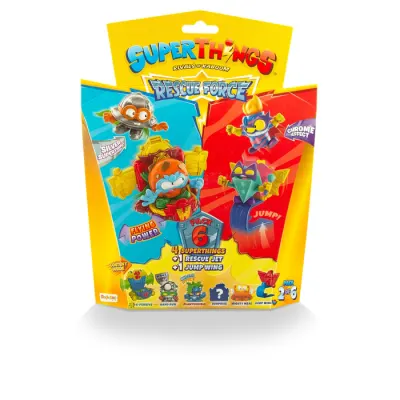 Set 4 figurine SuperThings - Rescue Force