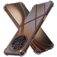 Husa pentru Oppo Find X9 Ultra, Techsuit, Shockproof Clear, Fumurie