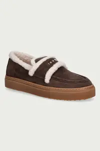 Inuikii mocasini din piele întoarsă Shearling Loafer