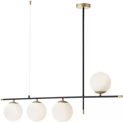Pendul Smarter - Essential 01-2949, IP20, E14, 4x28W, auriu-negru mat