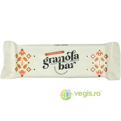 Baton Granola cu Migdale si Tonka 55g