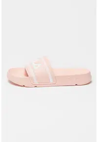 Papuci cu logo contrastant Morro Bay - Roz pastel