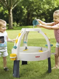 Set masuta de activitati pentru apa si nisip Dolu Pastel