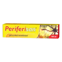 Periferisan gel cu efect de incalzire pentru spate si umeri, 100ml, Zdrovit