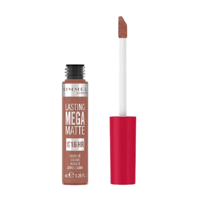 Ruj lichid Lasting Mega Matte 700 Be My Baby, 7.4ml, Rimmel London 