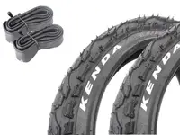 Set anvelope bicicletă KENDA Khan KHE 12,5 inch x 2,25 inch + cameră AV