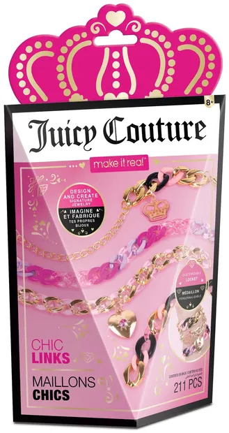 Set creativ Make it Real - Juicy Couture, brățări la modă