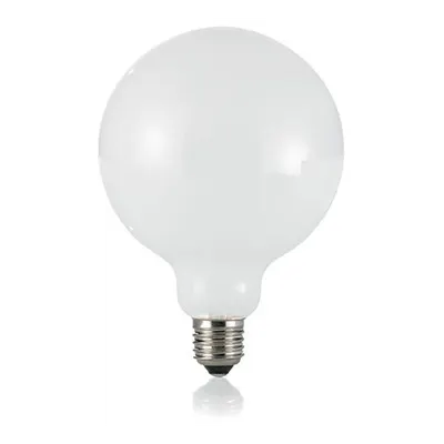 Bec LED Globo alb, dulie E27, 8 W - 3000 K, lumina calda, D: 125 mm