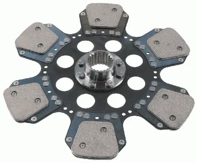 Disc ambreiaj ceramica (360mm; 6) potrivit FENDT 600 D226-6 TD226-6 TD226B-6 01.72-12.93