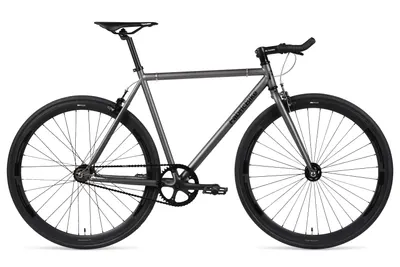 Original - Bicicletă fixie Hi-Ten oțel 28". Graphite