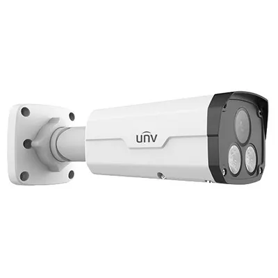 Camera IP seria ColorHunter, rezolutie 5 MP, lentila 4mm, LED 30M imagini color 24/7, SDcard, IK10 - UNV IPC2225SE-DF40K-WL-I0
