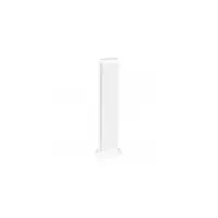 Mini coloana - 1 compartiment - inaltime 0.68 m - aluminiu body and capacs - alb finish