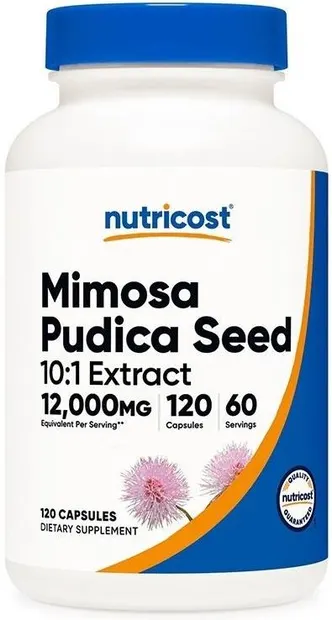 Mimosa Pudica Seed, 1200 mg, 120 capsule, Nutricost