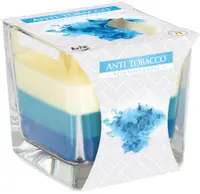 Lumânare parfumată Bispol Aura - Anti-Tabac, 170 g