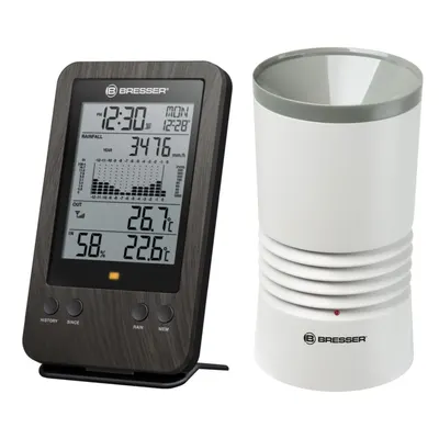 Statie meteo Bresser WTW 7002533, termometru, higrometru, pluviometru