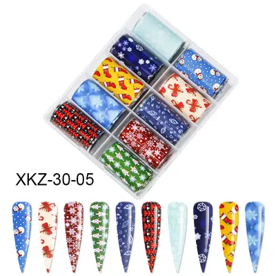 Set 10 Buc Folie Transfer - Xkz-30-05
