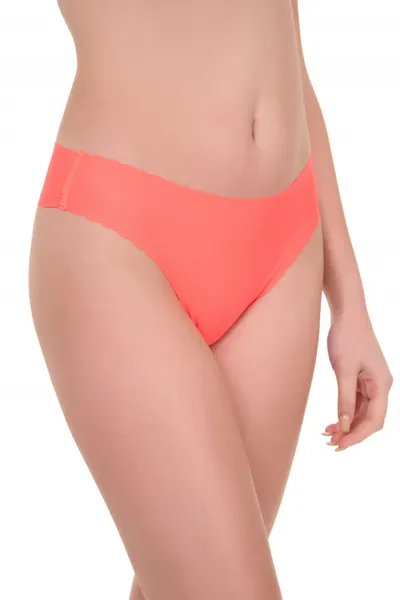 Chiloti tanga fara cusaturi, Rosa (Culoare: Turcoaz, Marime chilot: M/L)