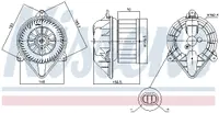 Ventilator habitaclu potrivit RENAULT MEGANE I, MEGANE I CLASSIC, MEGANE I COACH 1.4-2.0 08.95-08.03