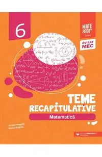 Matematica - Clasa 6 - Teme recapitulative