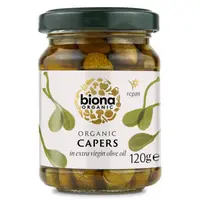 Capere in ulei de masline extravirgin bio 120g Biona