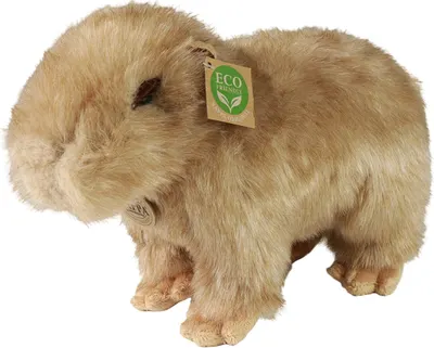 Jucărie de pluș Rappa Eco Friends - Capybara, în picioare, 30