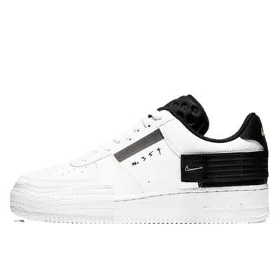 Air Force 1 Drop Type White Black Volt