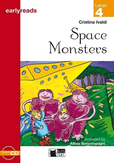 Level 4: Space Monsters + audio CD (Early A1) - Paperback brosat