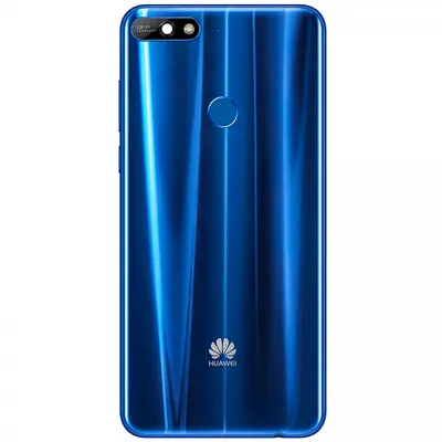 Capac Baterie Huawei Y7 (2018), Albastru, Swap
