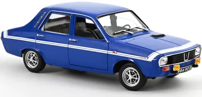 Model de colecționar NOREV Modern: Mașini - Renault 12 Gordini (1971) (Bleu-de-France Blue) (185248)