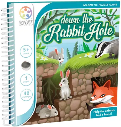Joc distractiv pentru copii Smart Games - Down the Rabbit hole