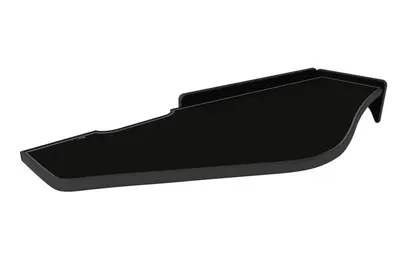 Masa lunga bord camion compatibila cu Renault T 01.2014+, Negru cu cusatura gri