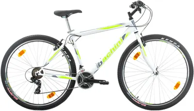 Bicicletă de munte cu viteze Bachini - Pro, 29", 480 mm, alb/verde