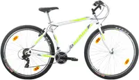 Bicicletă de munte cu viteze Bachini - Pro, 29", 480 mm, alb/verde