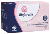 Servetele de unica folosinta pentru curatarea zilnica a zonei ochilor Blefarette, 30 bucati, NaturPharma