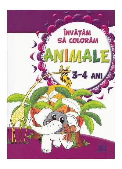 Învătăm să colorăm: Animale - Paperback brosat - ***